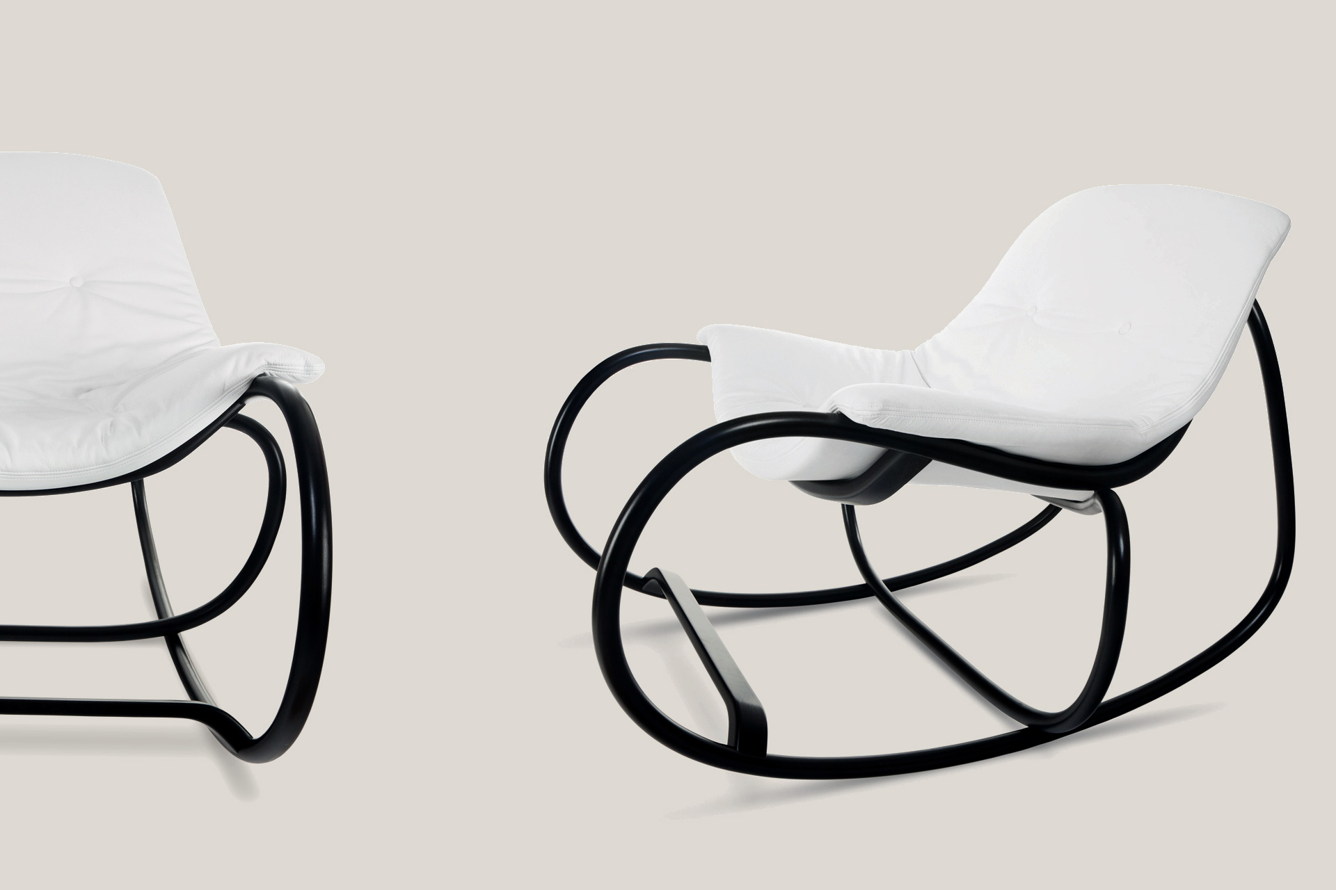 Wave Rocking Chair · Side profile